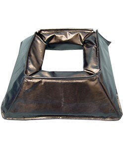 Gared 5-inch Surface-Mounted Pole Base Pads