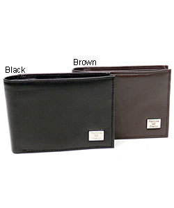 BT Torino of Italy Men's Leather Bi-Fold Wallet