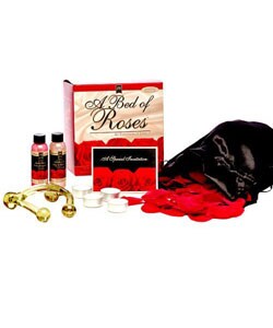Lover's Choice Bed of Roses Deluxe Romance Kit