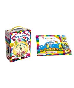 My First Library and Magic Transportation Book Set