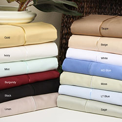 Egyptian Cotton 800 Thread Count Solid Pillowcase Set