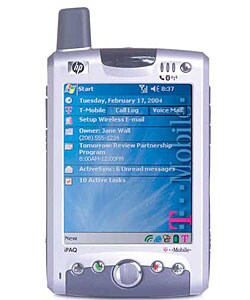HP iPAQ T-Mobile Cell Phone Camera