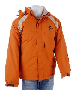 Gotcha Men's Rust/ Khaki '1978' Snow Jacket