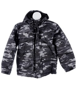 X Game's Boy's Eagle Solid Snow Jacket