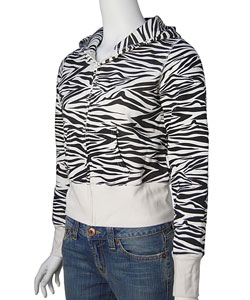 Love Lola Junior's Zebra Print Hoodie