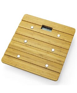 Whynter Bamboo Bathroom Scale