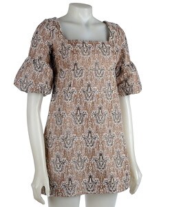 BB Dakota Royalty Tulip Boucle Mini Dress
