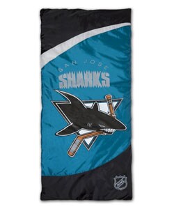 San Jose Sharks NHL Sleeping Bag