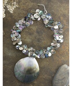 Abalone Petal Necklace (USA)