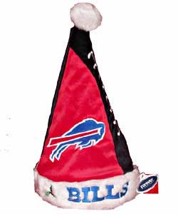 Colorblock Santa Hat - Buffalo Bills