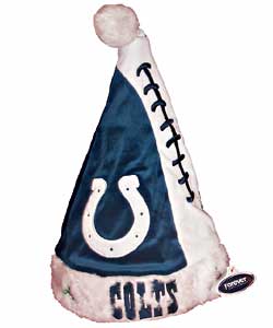 Colorblock Santa Hat - Indianapolis Colts