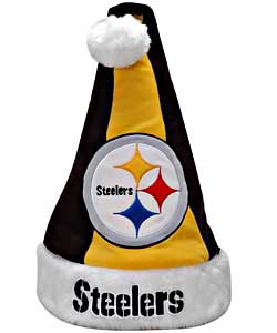 Colorblock Santa Hat - Pittsburgh Steelers