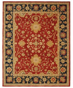 Oushak Traditional Wool Rug (9' x 12')