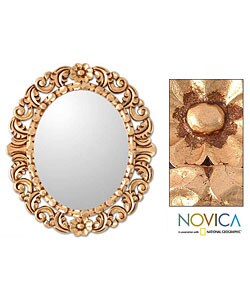 'Garland' Mohena Wood Mirror (Peru)