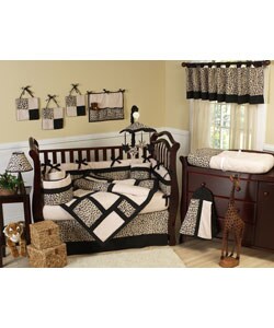 Animal Safari 12-piece Baby Bedding Nursery Set