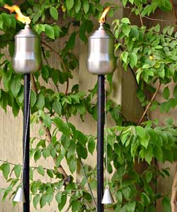 Costa Rica Garden Steel Torch (Set of 2)