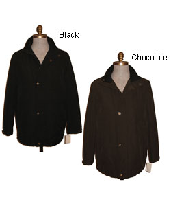 Utex Men's 32-inch Stand Collar Carcoat