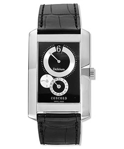 Concord Delirium Men's 18k White Gold Manual Watch