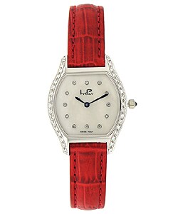 LP Italy  'Dolce Vita' 14k Gold Diamond Watch