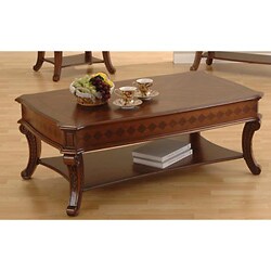 Checked Inlay Coffee Table