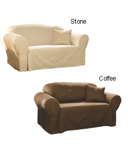 Modern Squares Sofa Slipcover