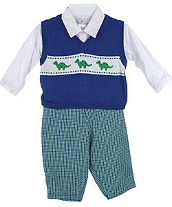 Petit Ami Infant Boy's 3-piece Pants Set