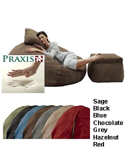 Medium Memory Foam Lounge Bag (Set of 2)
