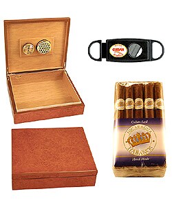 Beginners Cigar Humidor Combo