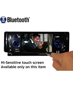 4-inch Car DVD Player with Bluetooth
