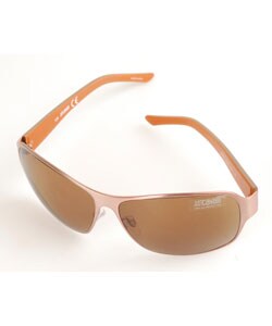 Just Cavalli Shiny Rose Gold Aviator Sunglasses