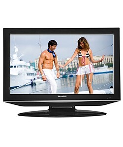 Sharp LC-19DV12U 19-inch LCD TV Built-in DVD Player (Refurb)
