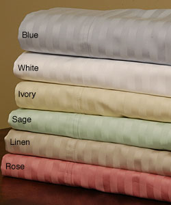 Damask Stripe 600 Thread Count Sheet Set