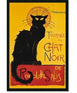Steinlen 'Tournee du Chat Noir' PosterZ