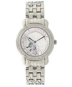 Lucien Piccard 'Celestial' Men's Diamond Watch