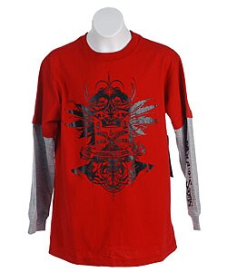 Maui & Sons Boy's Long Sleeve Tee Shirt