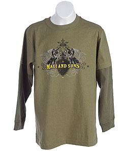 Maui & Sons Boy's Long-sleeve T-shirt