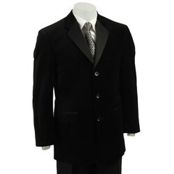 Bill Blass Men's Black Velvet Tuxedo Jacket