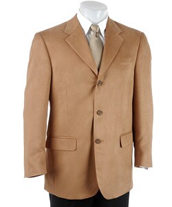 Bert Pulitzer Men's 3-button Supra Suede Coat