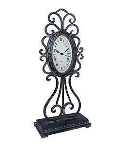 Handcrafted Decorative Forged Metal Clock