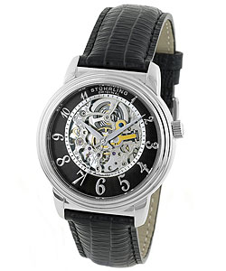 Stuhrling 'Delphi' Men's Skeleton Automatic Watch $92.94