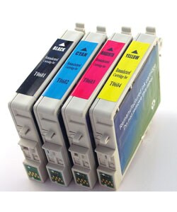 Epson Remanufactured T060 Inkjet Cartridges Combo Pack (Case of 4)