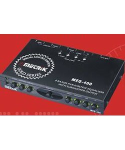 Metrik 4-band Parametric Equalizer with Subwoofer output