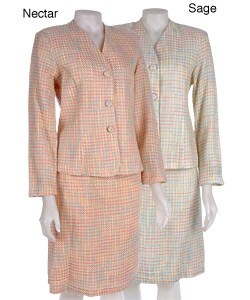 L.A. Design Fashion Women's Skirt Suit