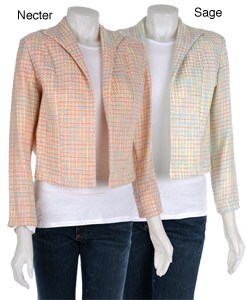 L.A. Design Fashion Women's Boucle Jacket