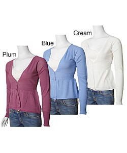 Simply Flawless Junior's Long Sleeve Cardigan