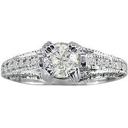 14k White Gold 1ct TDW Diamond Engagement Ring (I-J, I1)