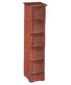 Organize It All 5-Drawer Media Rack