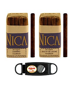NICA Vanilla Caramel and Cognac Mini Cigars Pack
