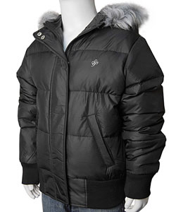 South Pole Girl's Down Fur Lined Hooded Coat