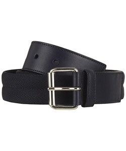 Prada Luna Rossa Fabric Blue Belt with Logo